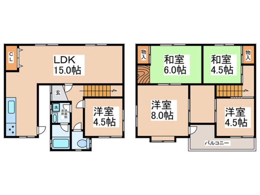 間取図 借家