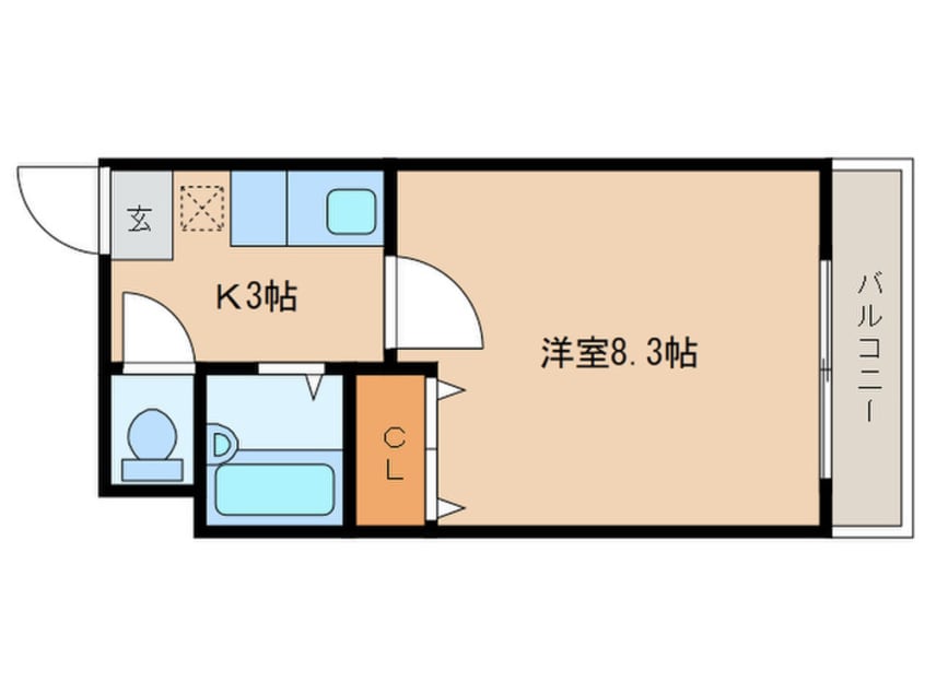 間取図 モア草津