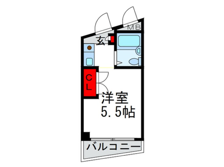 間取図 ﾏｲﾊｳｽ緑地公園