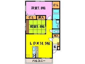 間取図 フォレスト泉