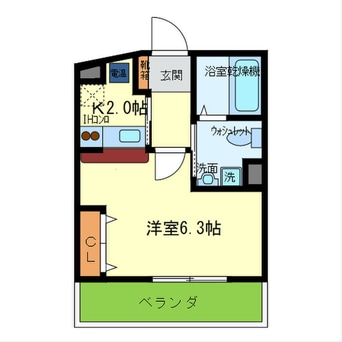 間取図 Celeb布施東