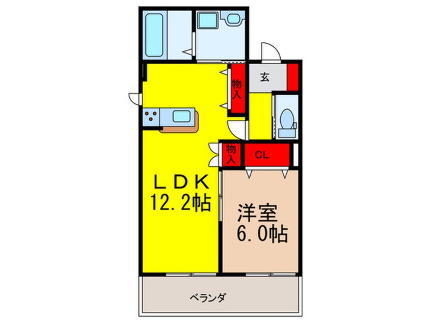 間取図 ドラ・マール