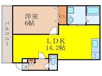 間取図 フォレストコートⅡ番館