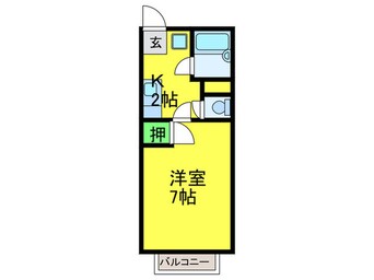 間取図 グリーンハイツ山中