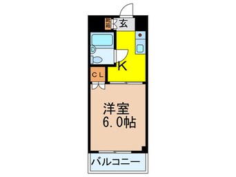 間取図 ＫＡＭＩＴＡＮＩ緑地公園１１