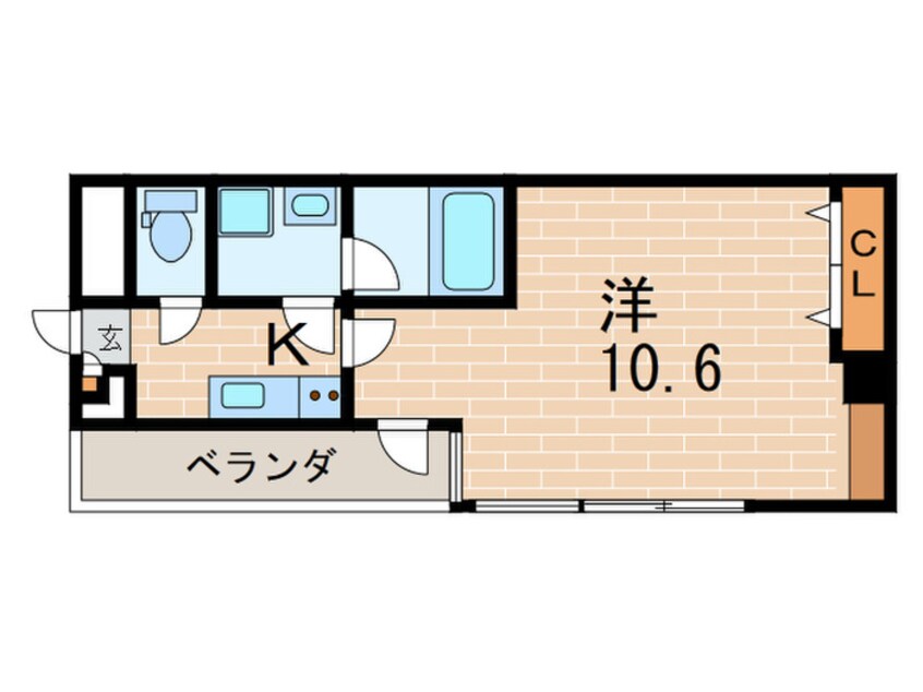 間取図 ラ・フォルムガーデン甲子園口