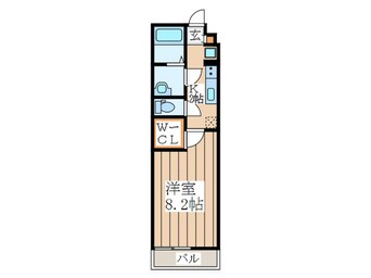 間取図 ﾘﾌﾞﾘ･ﾌｫｰﾃﾞｨｱﾘｨｽﾄ下新庄