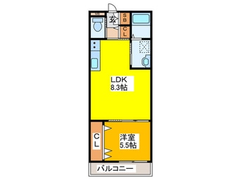 間取図 Dias宮野町