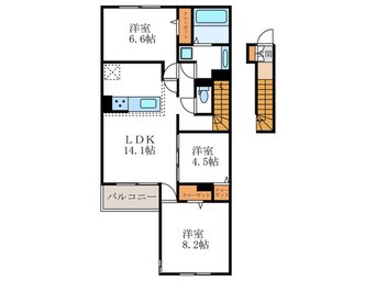 間取図 Ｔ´ｓスクエア下鴨