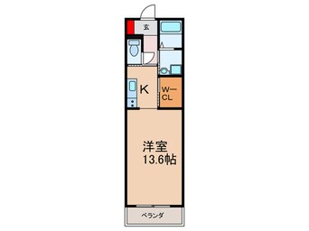 間取図 リベルテ交野