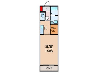 間取図 リベルテ交野