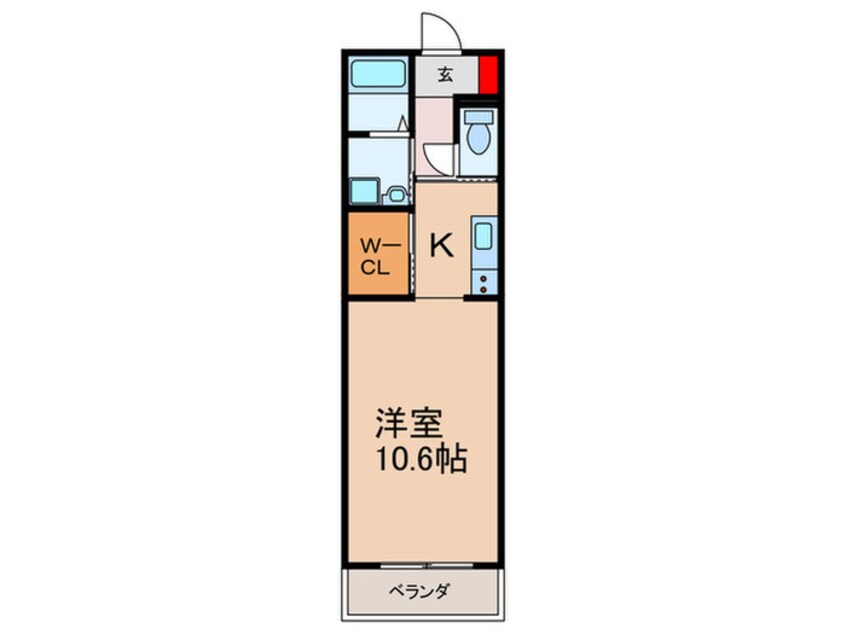 間取図 リベルテ交野