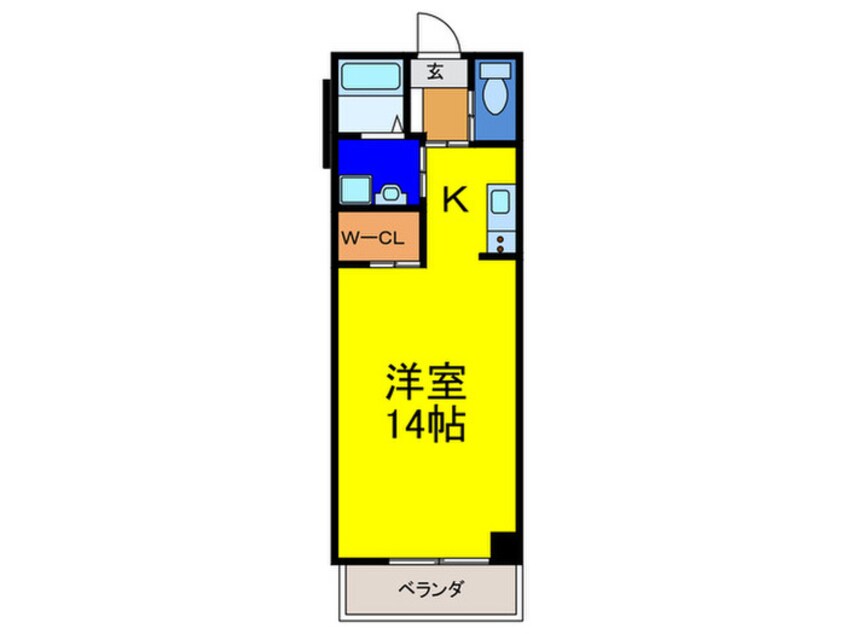 間取図 リベルテ交野