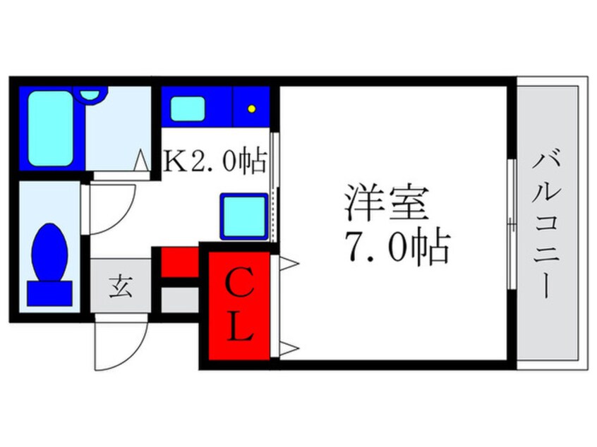 間取図 ＣＡＳＡ　ＶＩＥＮＴＯ