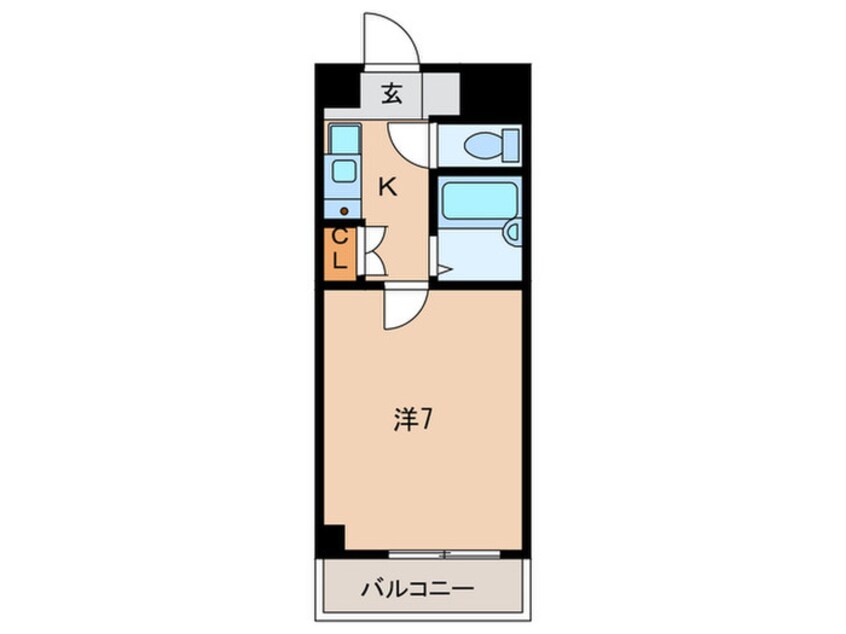 間取図 サンスノービル