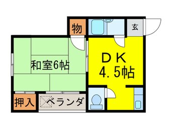 間取図 コ－ポ坂口