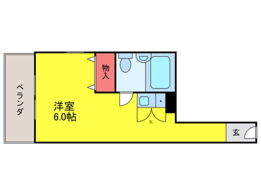 間取図 エスタ茨木