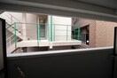 室内からの展望 エスタ茨木