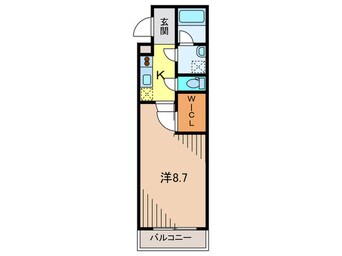 間取図 フジパレス夙川江上町