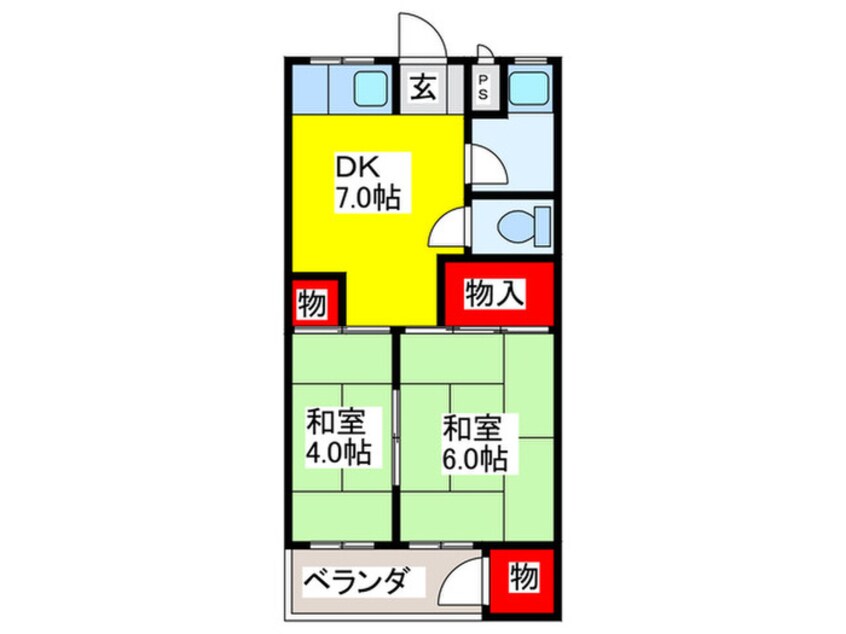 間取図 高橋マンション