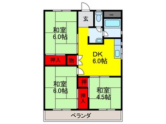 間取図 太田コーポラス