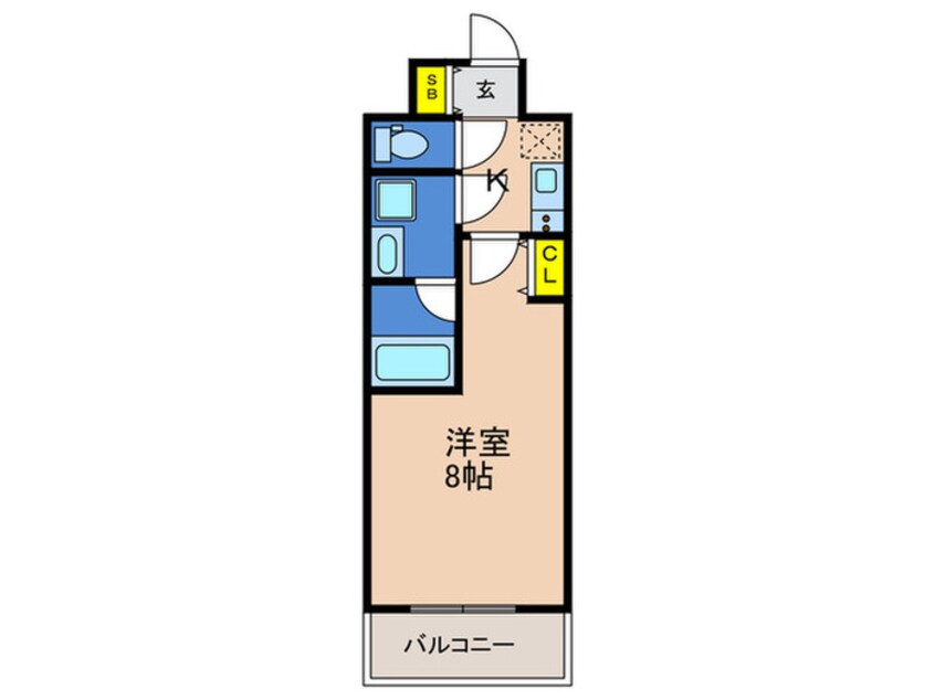 間取図 レーヴメゾン新神戸