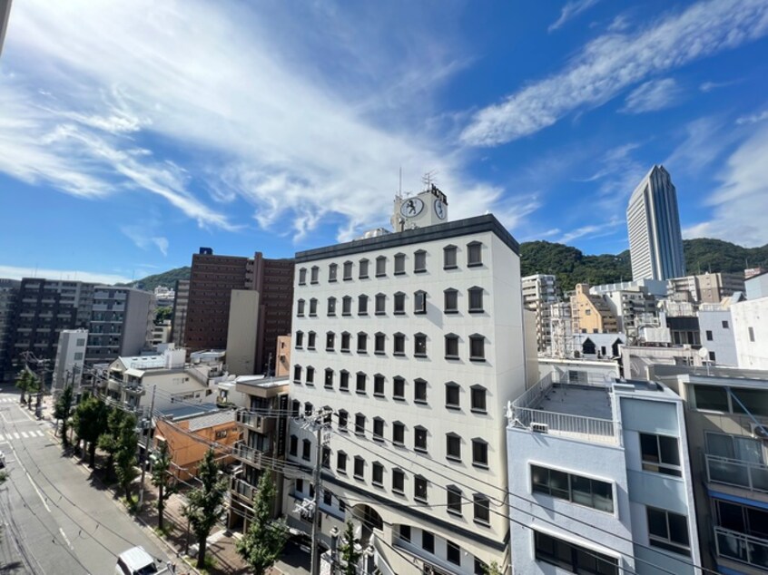 室内からの展望 レーヴメゾン新神戸