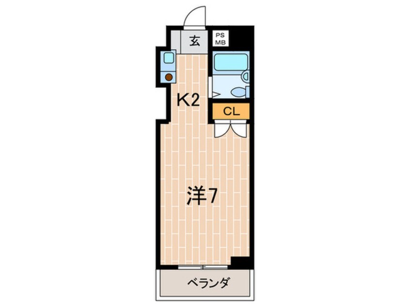 間取図 ＨＯＲＩ　ＢＬＤＧ