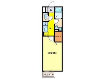 間取図 グランパルクコ－ズ