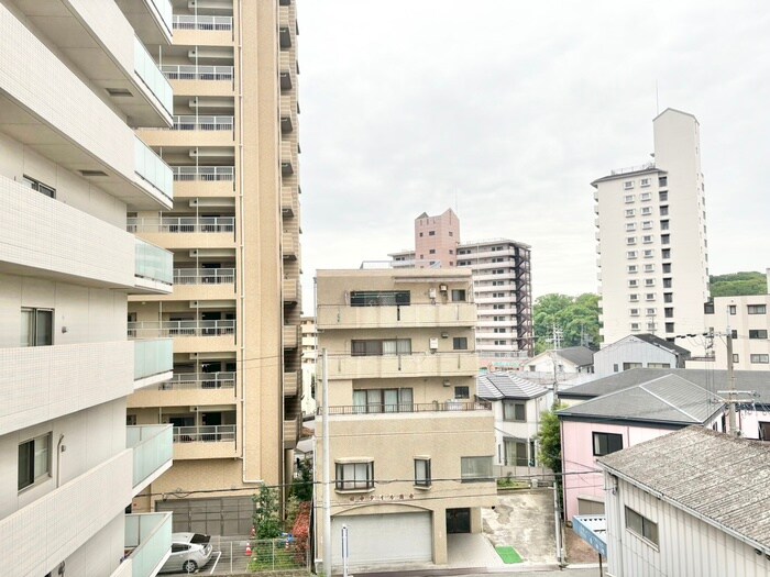 室内からの展望 フレンドビラ三国ヶ丘