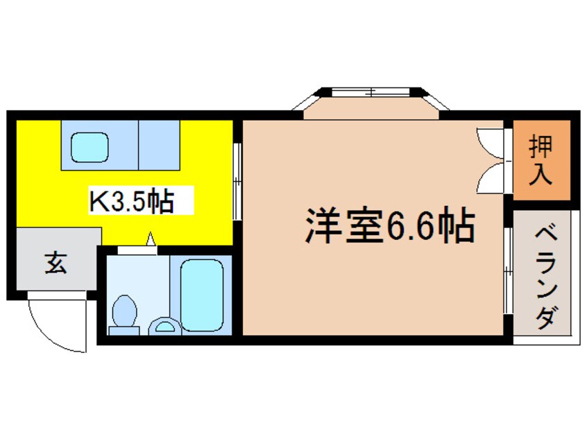 間取図 コンフォ－ト・アイ