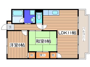 間取図 城東グリ－ンマンション（南棟）