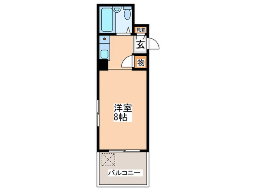 間取図 アップル天王寺