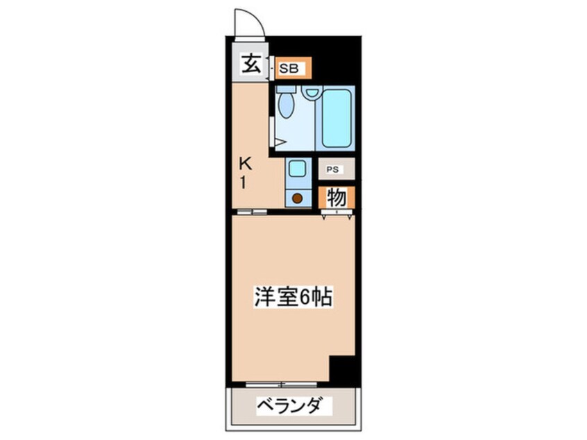 間取図 アップル天王寺