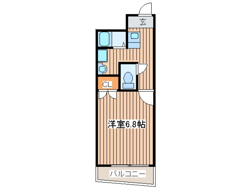 間取図 アイファ－スト緑橋