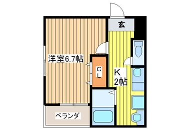 間取図 アイファ－スト緑橋