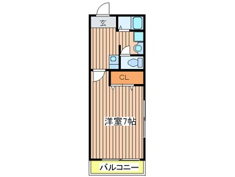 間取図 アイファ－スト緑橋