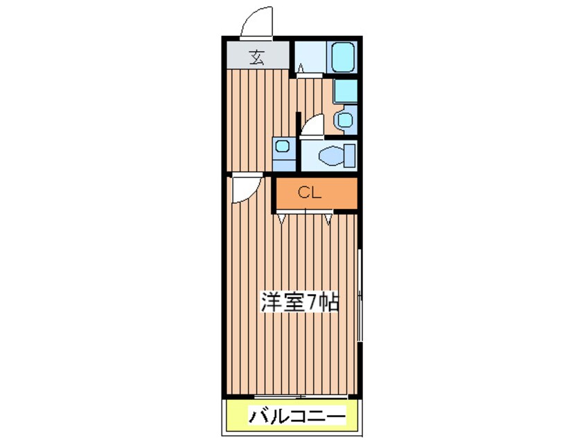 間取図 アイファ－スト緑橋