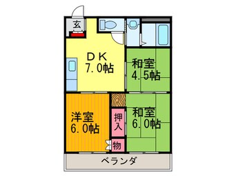 間取図 ソシアル弥栄