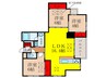 グランデ－ジ池田栄本町 3LDKの間取り
