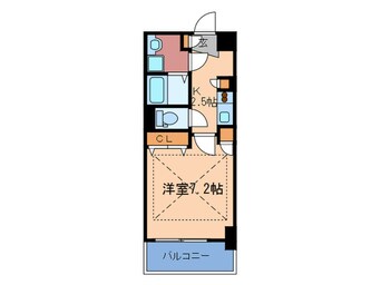 間取図 ラム－ル南森町ア－バネックス