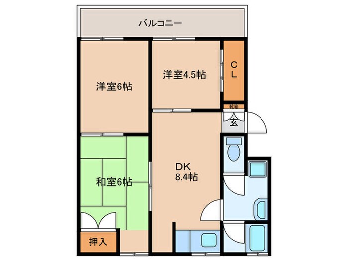 間取り図 永和ハイツ