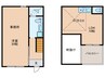 仮)TORIKAI-BASE 1LDKの間取り