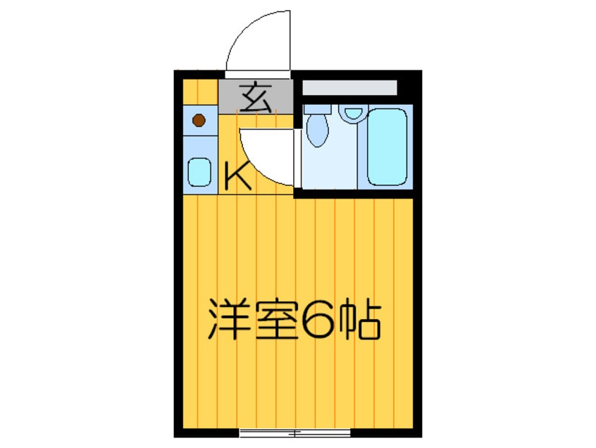 間取図 ＹＯＵハイム衣摺Ⅱ番館