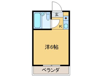 間取図 ＹＯＵハイム衣摺Ⅱ番館