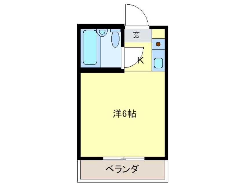 間取図 ＹＯＵハイム衣摺Ⅱ番館