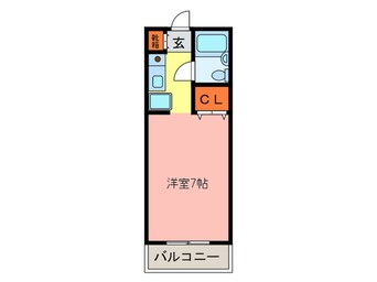 間取図 シャト－グリ－ン