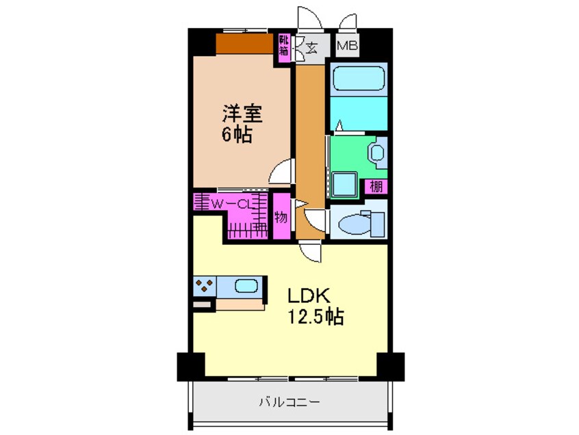 間取図 エレメンタリ－プレイス
