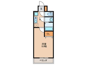 間取図 スプランデッィッド京橋EAST