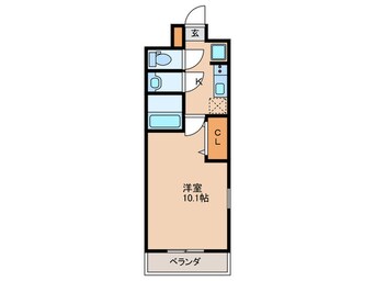 間取図 スプランデッィッド京橋EAST